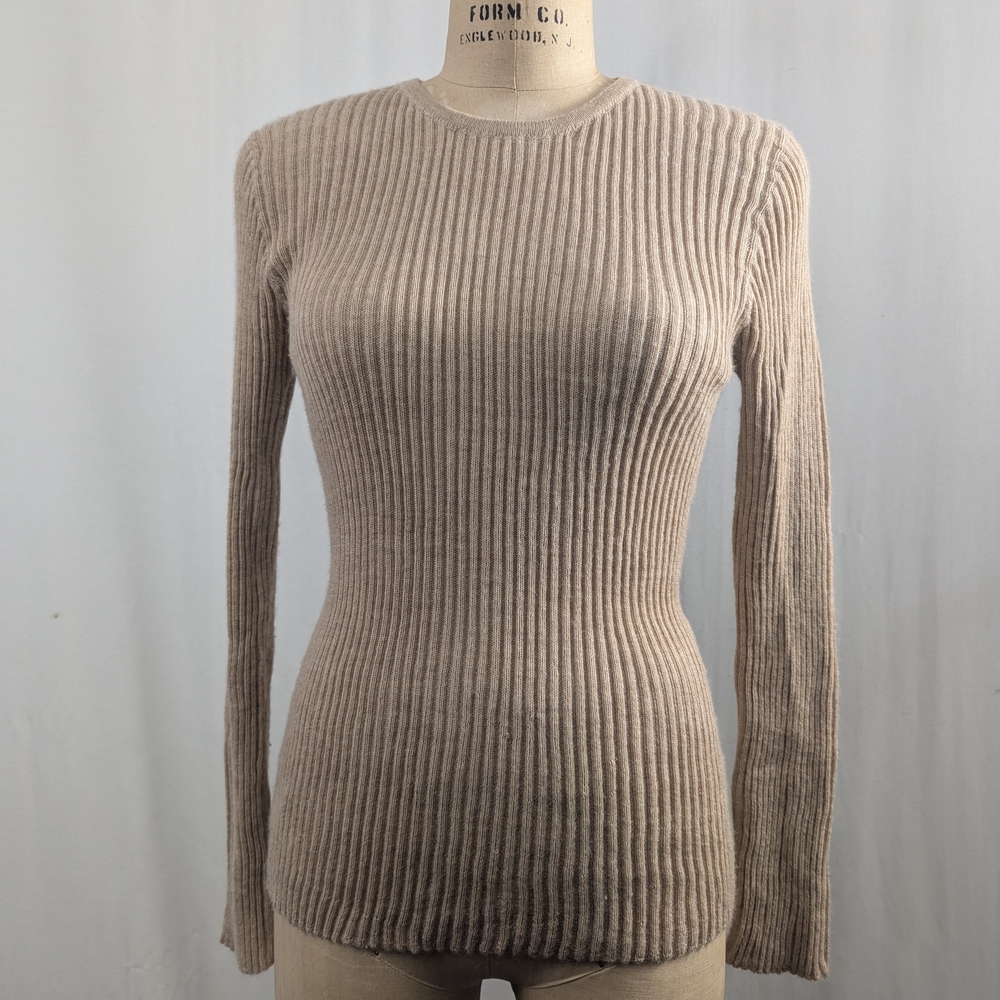 Wol Hide Baby Alpaca Crew neck Sweater